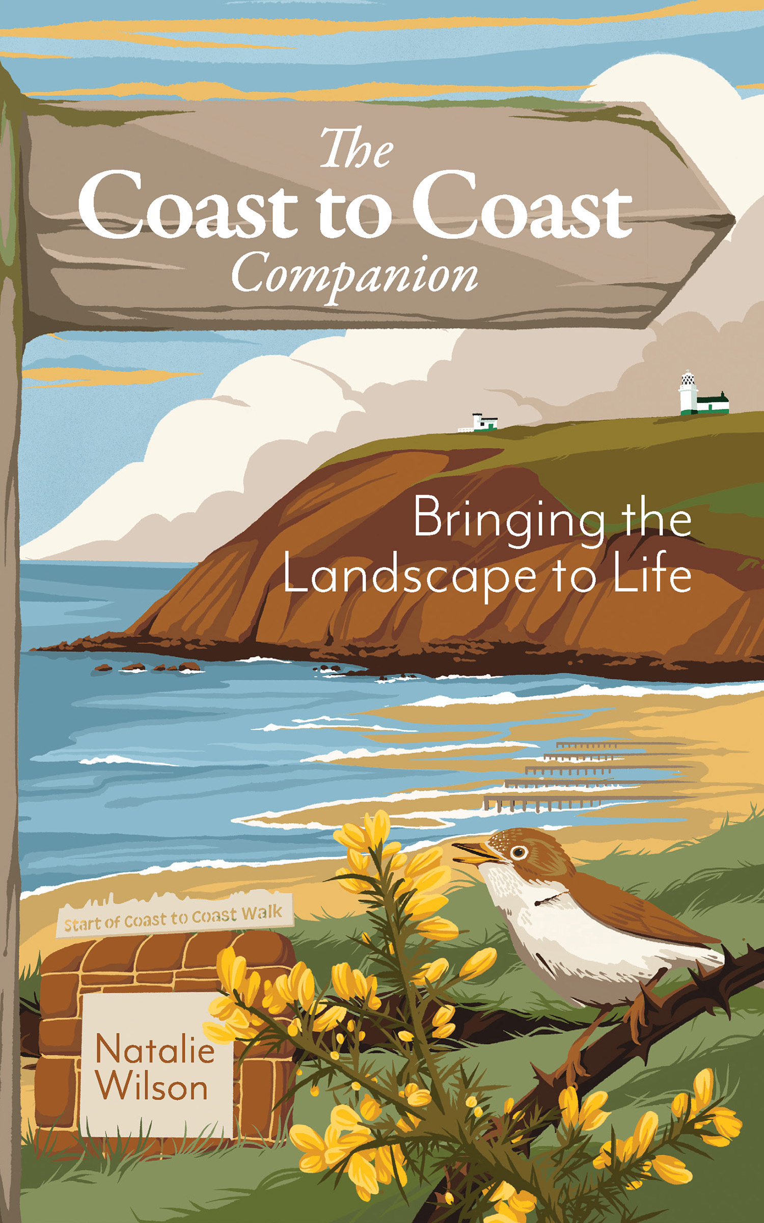 3d book display image of The Coast to Coast Companion by Natalie Wilson